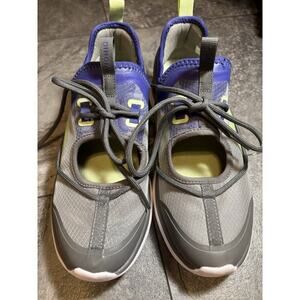 Vionic Womens Giselle Gray Athletic Training Shoes Sneakers US 8M